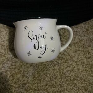White Snow Day Mug
